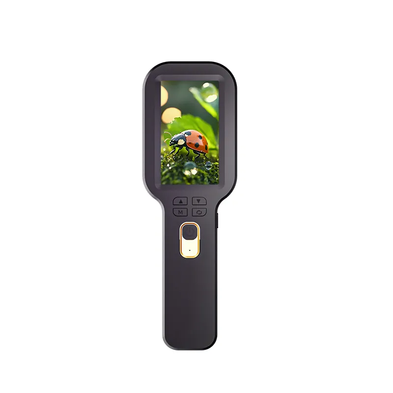 V8 500X Dual-Lens HD Digital Magnifier, 3-inch IPS Screen, Handheld