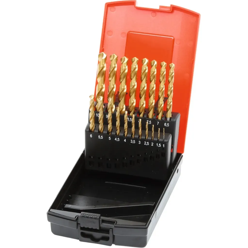 HOLEX HSS Jobber Drill Set with Case (115245)